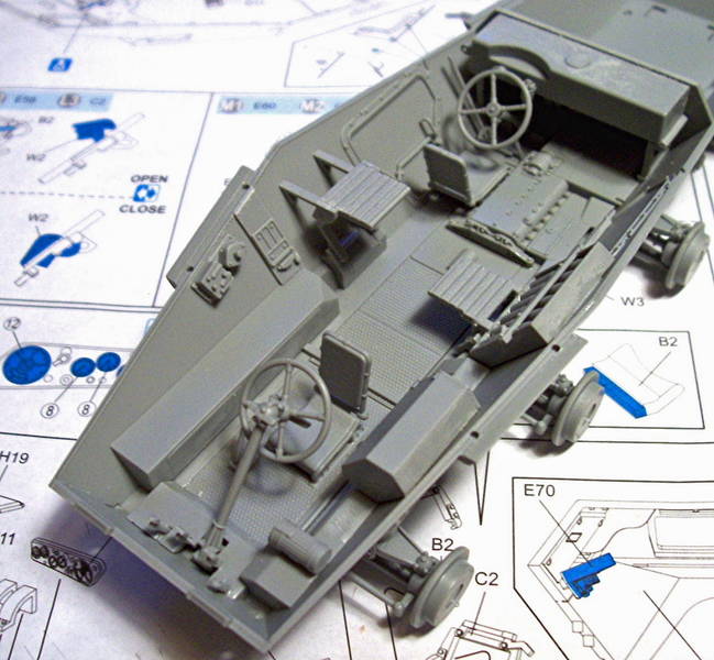 Armorama :: Building DML's Sdkfz 234/3 by Ron Goins