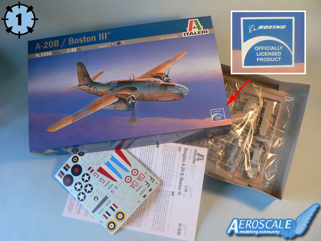 AeroScale :: Italeri 1:48 Douglas A-20 B / Boston III Review