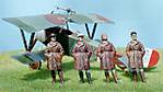 4 Eduard Standing French pilots 1/48