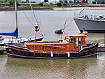RNLB 12. Mary Gabriel, Rother twin-screw of 1973, she is in full working or