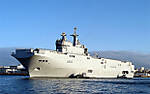 The Mistral (L9013) command and force projection ship.