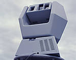 The Mirador electro-optic surveillance, tracking and fire control system.