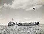 Barrage Balloon With an LST