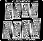 Atlantic Models 1/600 1/700 PE Ratlines